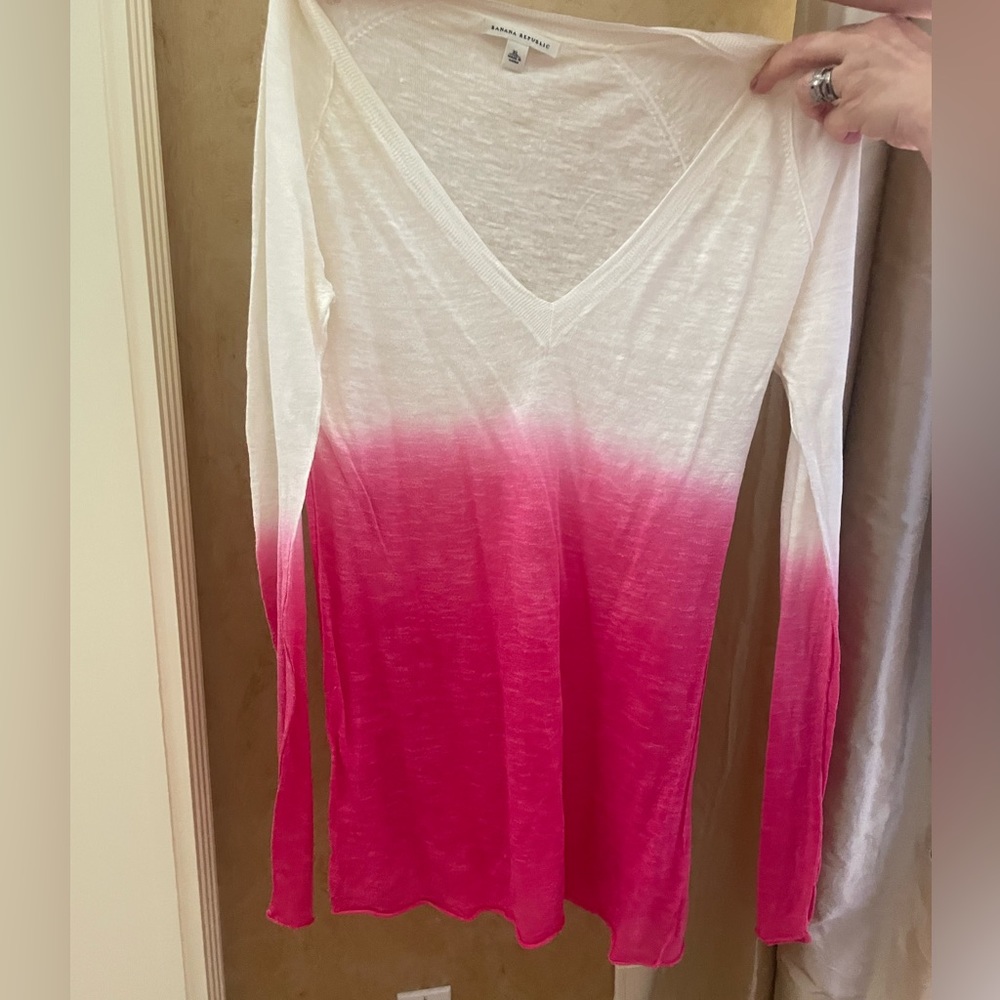 Gradient Banana Republic Sweater Top